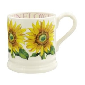 Sunflower half pint mug