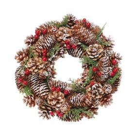 Snowy Woodland Wreath