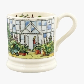 Emma Bridgewater gardening half pint mug